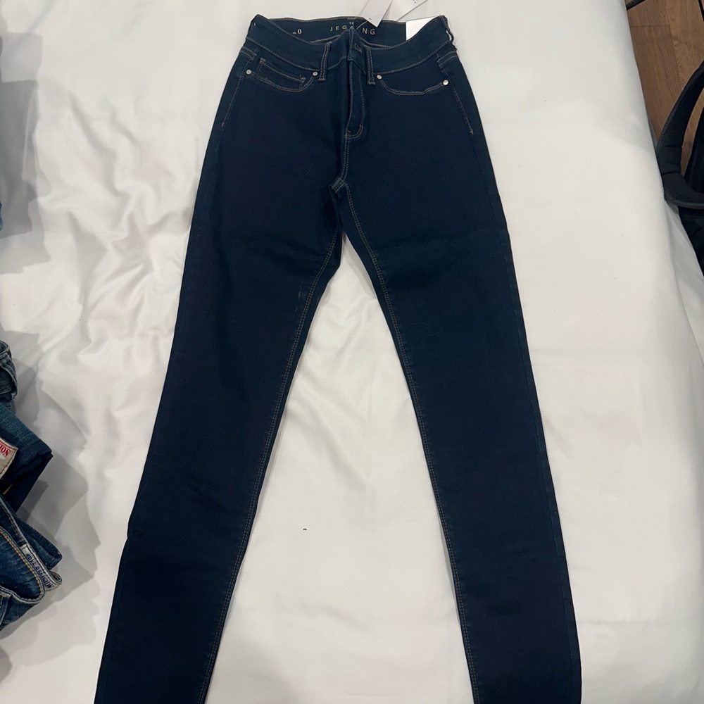 White House Black Market Deep Indigo Jeggings